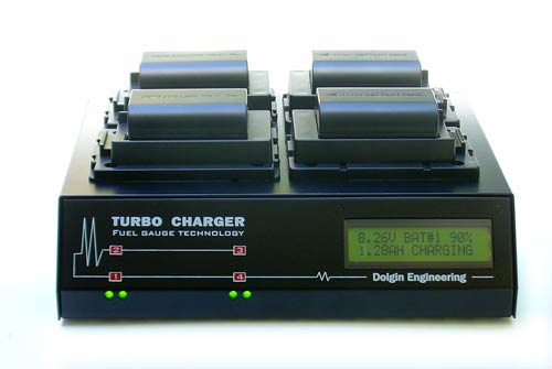 TC400-DSLR-C Four Position Battery Charger TC400-DSLR-C Four Position Battery Charger