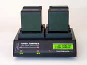 TC400-EX Four Position Charger for Sony BP-UXX batteries