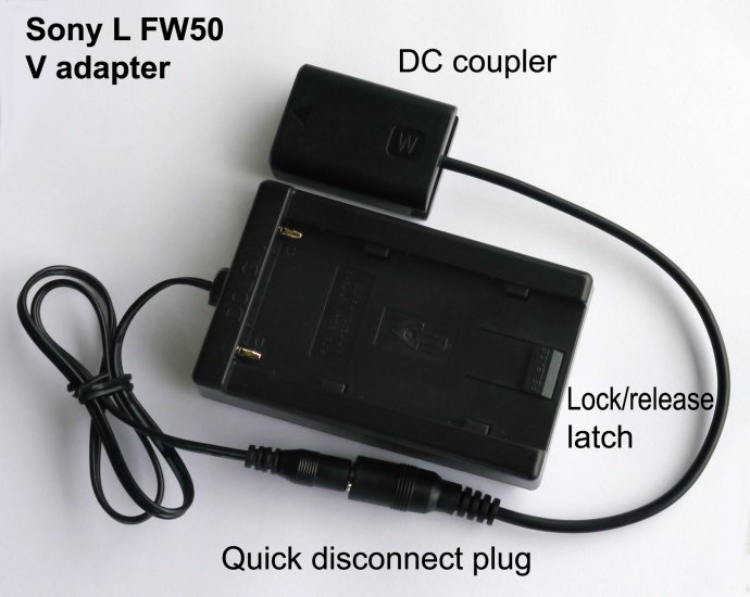 FW50 V adapter - Click Image to Close