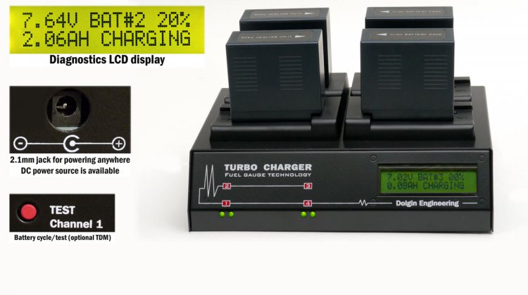 TC400 Four Position Charger - Click Image to Close